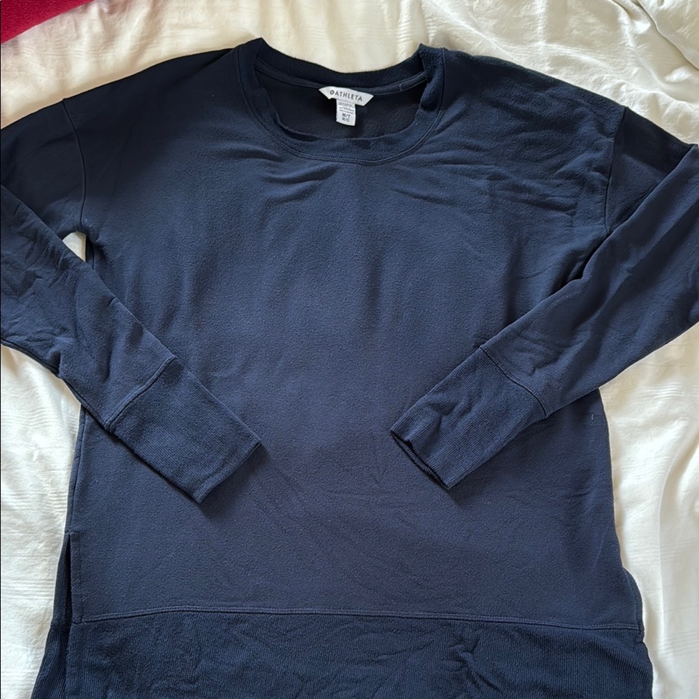 Navy Long Sleeve Sweatshirt